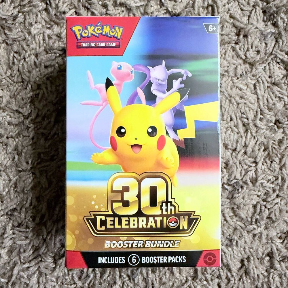 Pokémon TCG - 30th Celebration: Booster Bundle NEW Viral